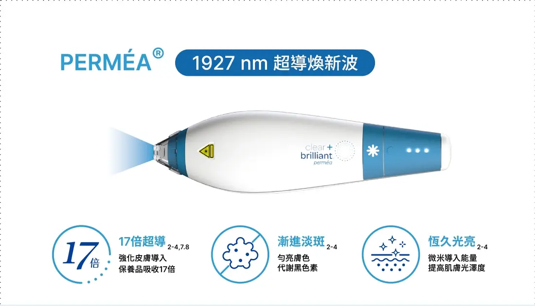 鳳凰光 PERMÉA 1927nm 手把與三項特色